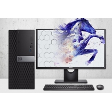 戴尔 OptiPlex 7080MT I7-10700/8G 2G独显/1T 硬盘 +240G固态DVDR/23.8寸显示器