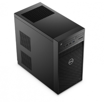 戴尔（DELL）Precision T3640 图形工作站主机 I9-10900K 16G 1T*2 +240GSSD*2 DVDRW 24寸显示器
